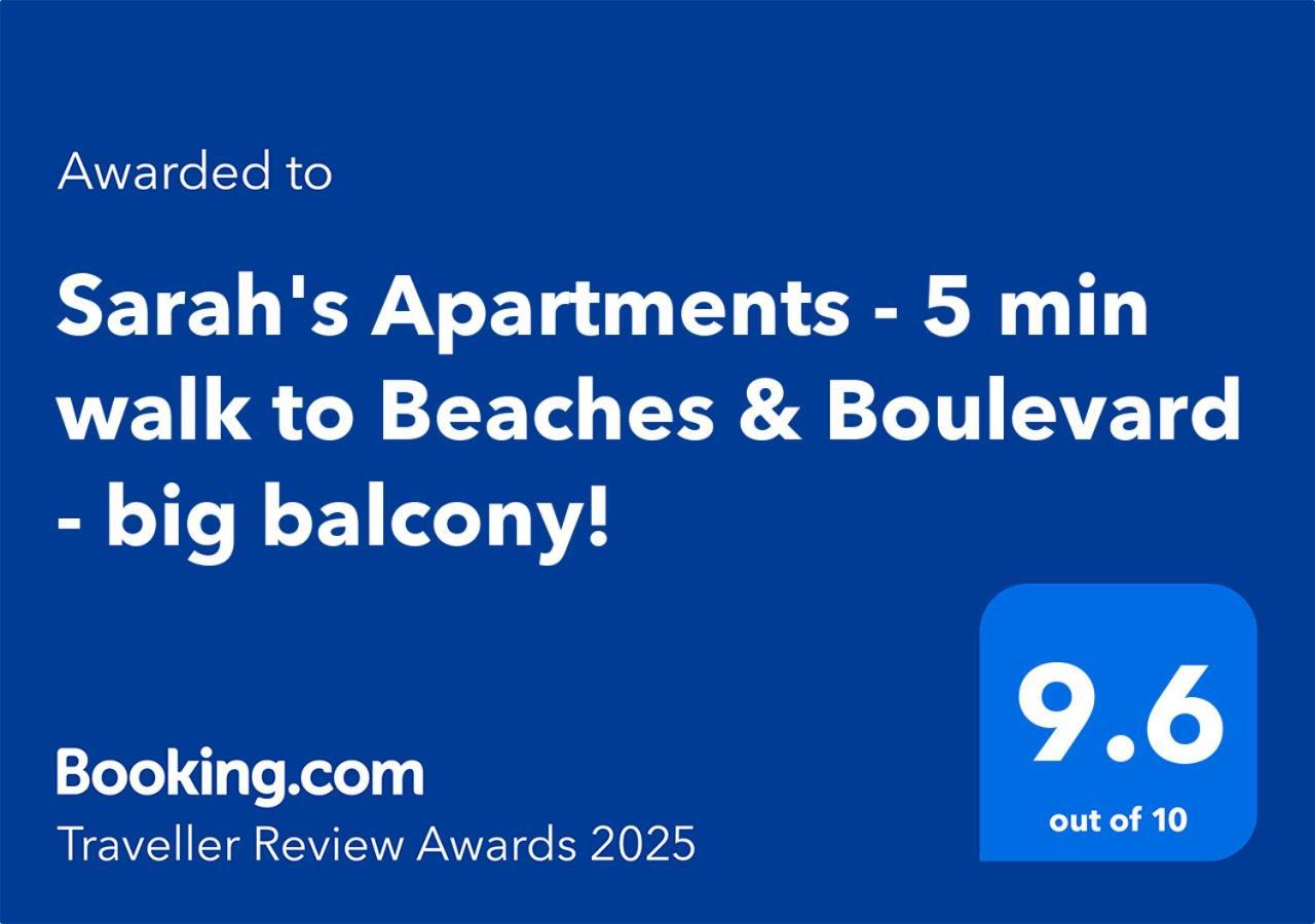 Sarah'S Apartments - 5 Min Walk To Beaches & Boulevard - Big Balcony! Saranda Extérieur photo